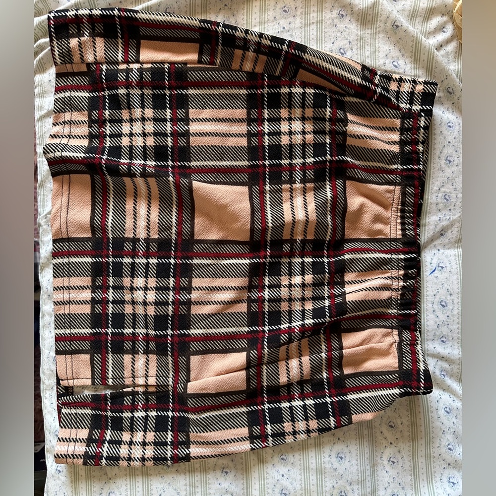 Plaid skirt